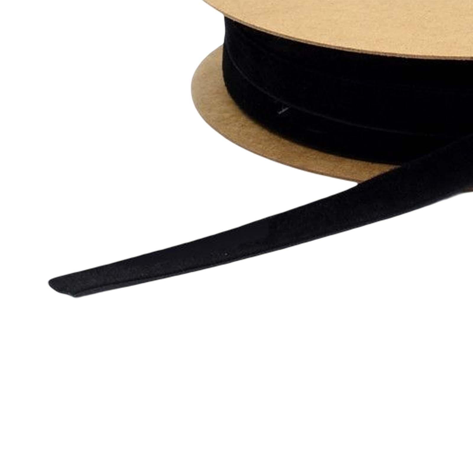 Velvet Ribbon Roll - ริบบิ้นกำมะหยี่ด้านเดียว 2 ชิ้น 1 ม้วน วินเทจสำหรับเครื่องประดับ