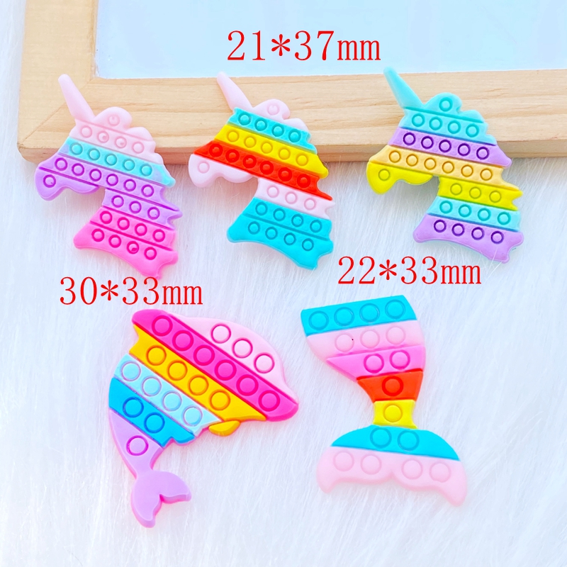20Pcs ใหม่น่ารัก Fishtail Unic - Embellishment Glue Craft บทวิจารณ์และราคา