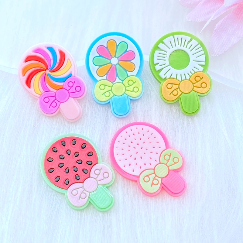 10Pcs ใหม่น่ารัก Lollipop Seri - Embellishment Glue Craft บทวิจารณ์และราคา
