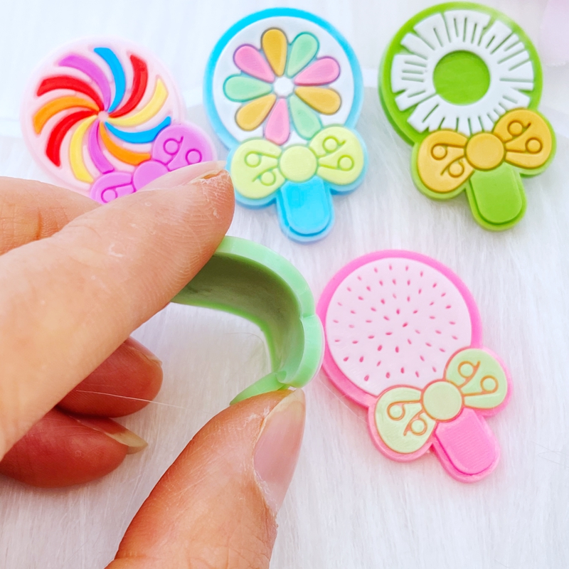 10Pcs ใหม่น่ารัก Lollipop Seri - Embellishment Glue Craft บทวิจารณ์และราคา