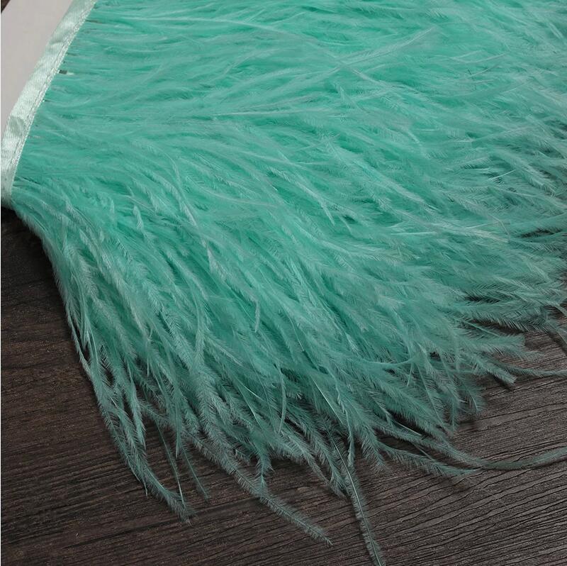 13-18 ซม.6M นกกระจอกเทศ Feathe - Feather Trim Marabou บทวิจารณ์และราคา