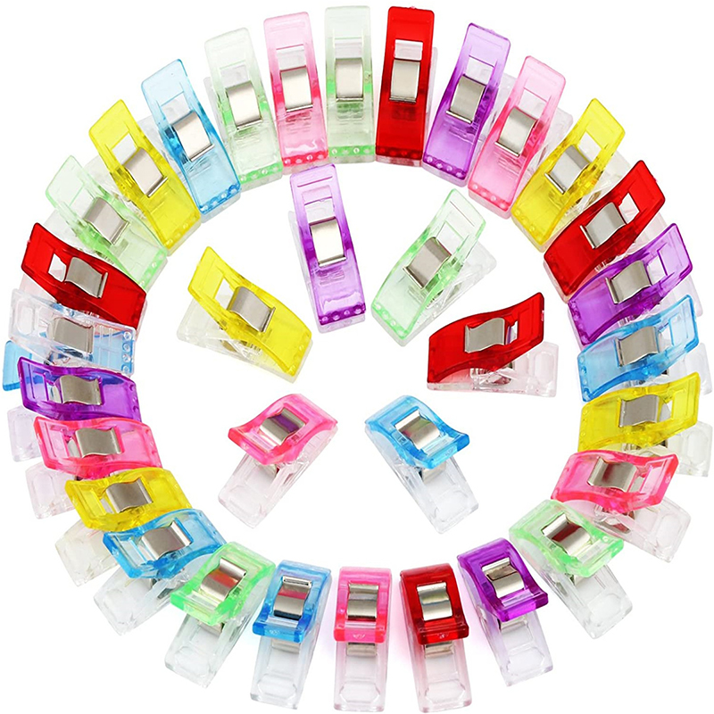 คลิปหนีบพลาสติกหลากสี 20/40 ชิ - Embroidery Craft บทวิจารณ์และราคา