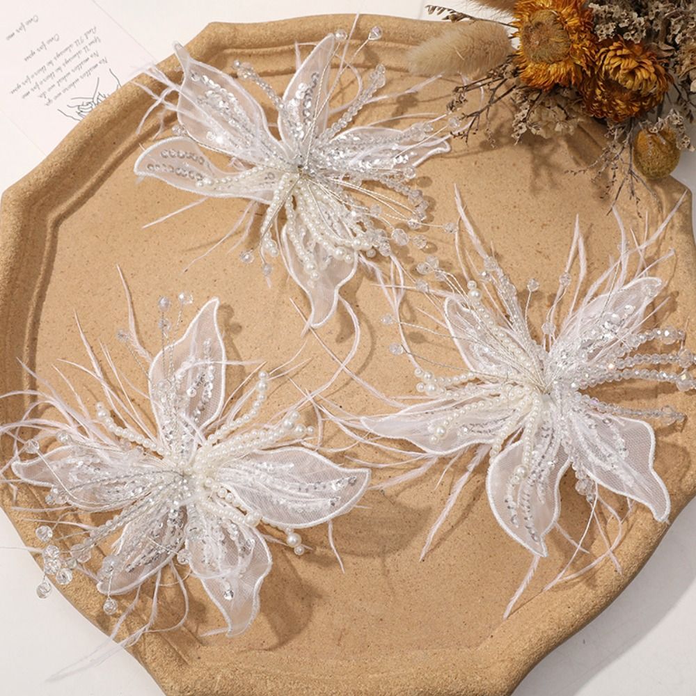 แพทช์ดอกไม้ผ้าออร์แกนซ่า 3 มิต - Applique Patch Flower บทวิจารณ์และราคา