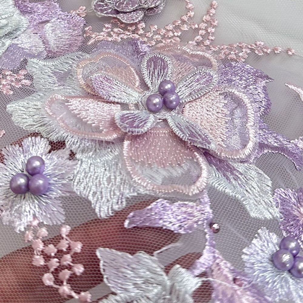 แพทช์ปักเลื่อมสีสันสวยงาม แต่ง - Applique Patch Flower บทวิจารณ์และราคา