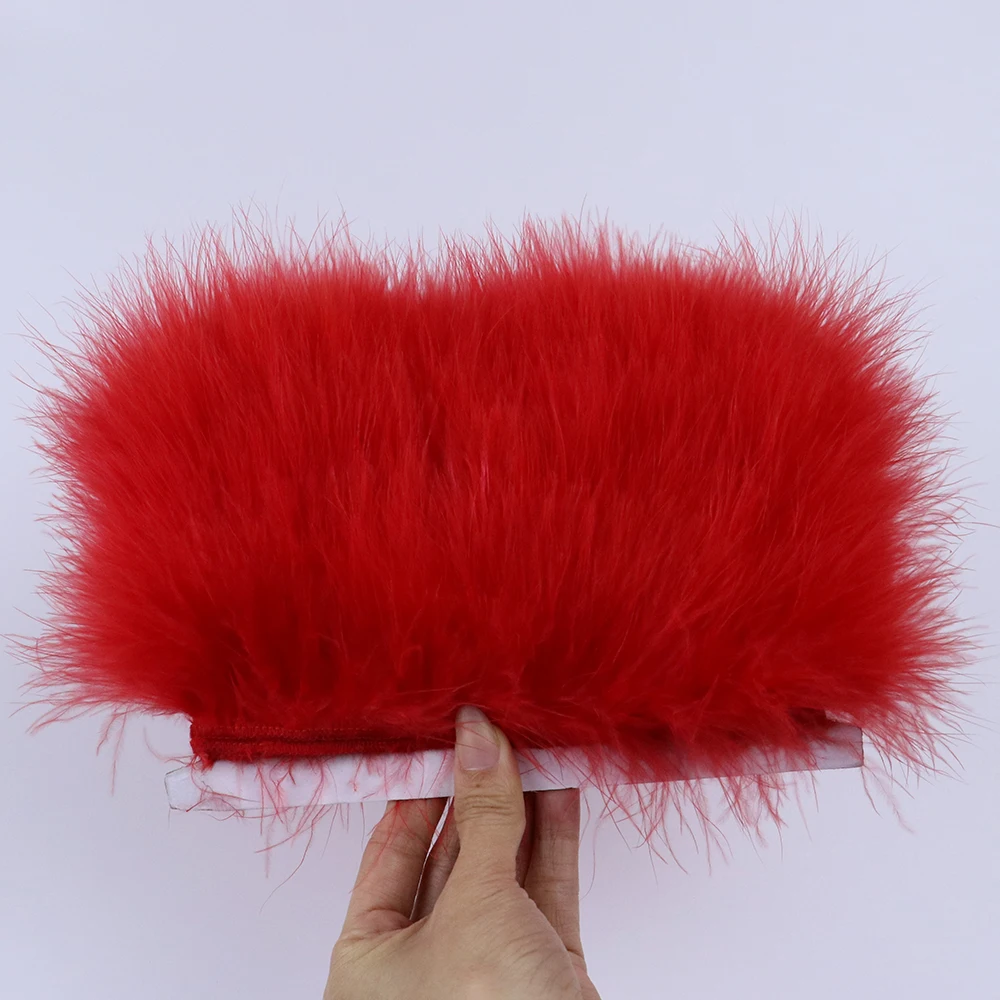 ริบบิ้นขนนกไก่งวงนุ่ม 1 เมตร ข - Feather Trim Marabou บทวิจารณ์และราคา
