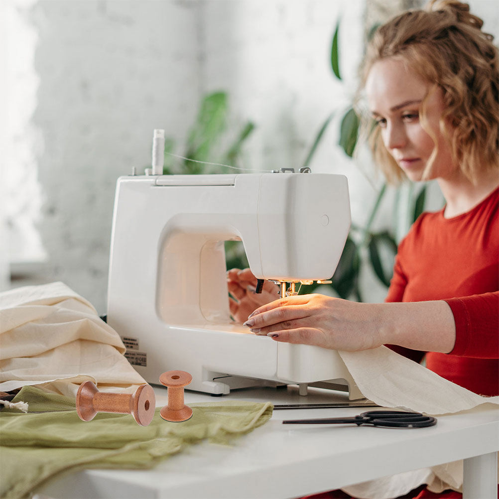 ชุด 7 ชิ้น แกนด้ายไม้แบบวินเทจ - Embroidery Craft บทวิจารณ์และราคา