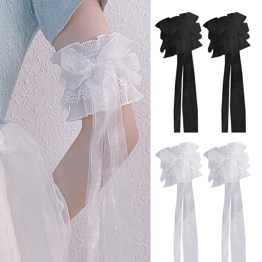 แขนเสื้อผูกโบว์สำหรับเจ้าสาวถุ - Elastic Lace Trim บทวิจารณ์และราคา