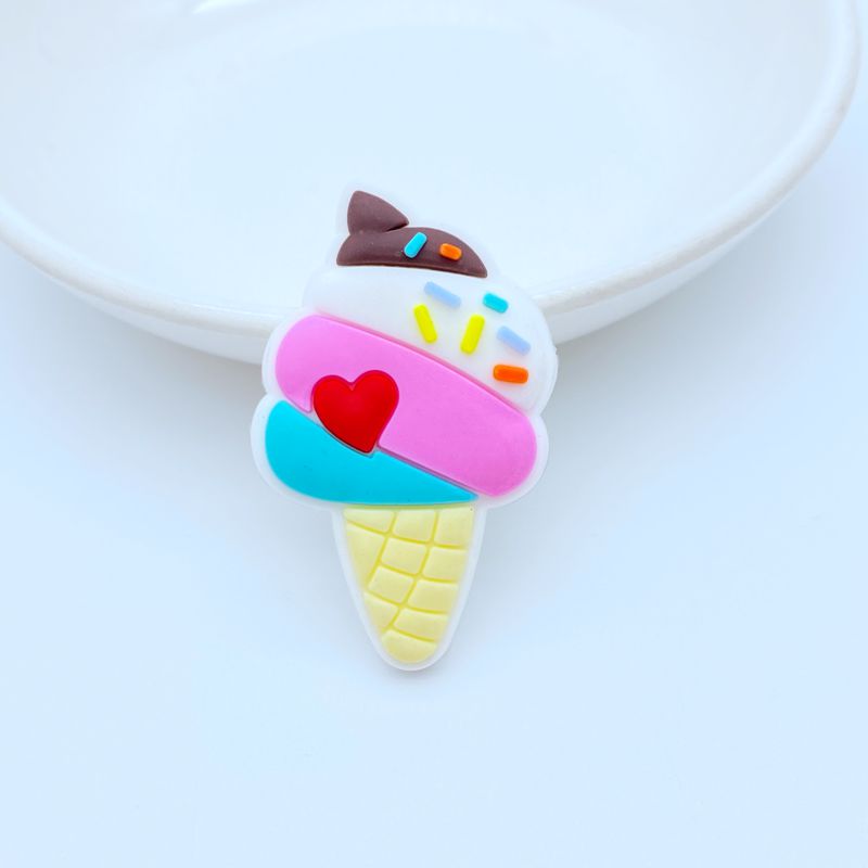 10/20Pcs ไอศกรีมน่ารักชุด PVC  - Embellishment Glue Craft บทวิจารณ์และราคา