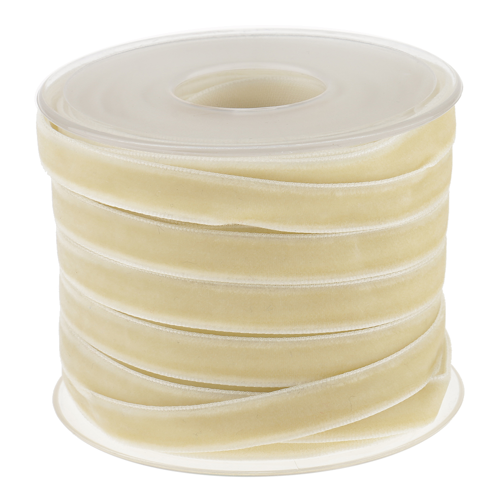 20 YARD 10mm กว้าง Ribbon Ribb - Velvet Ribbon Roll บทวิจารณ์และราคา