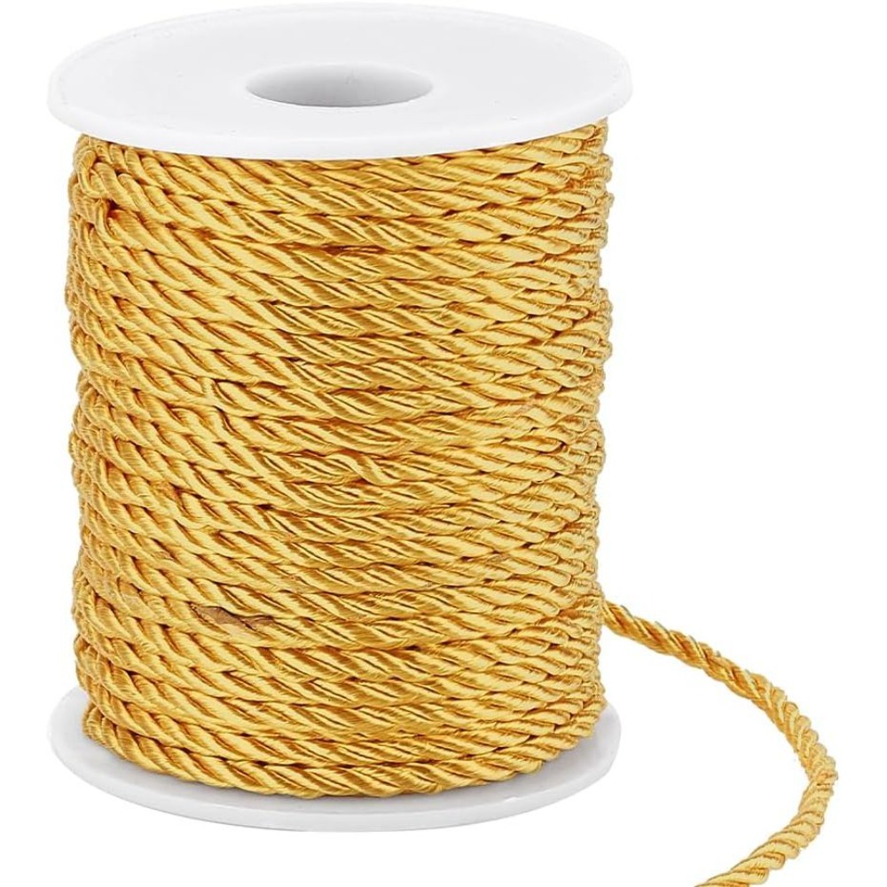 เชือกถักแบบเกลียว 1 ม้วน ยาว 3 - Cord Trim Twisted บทวิจารณ์และราคา