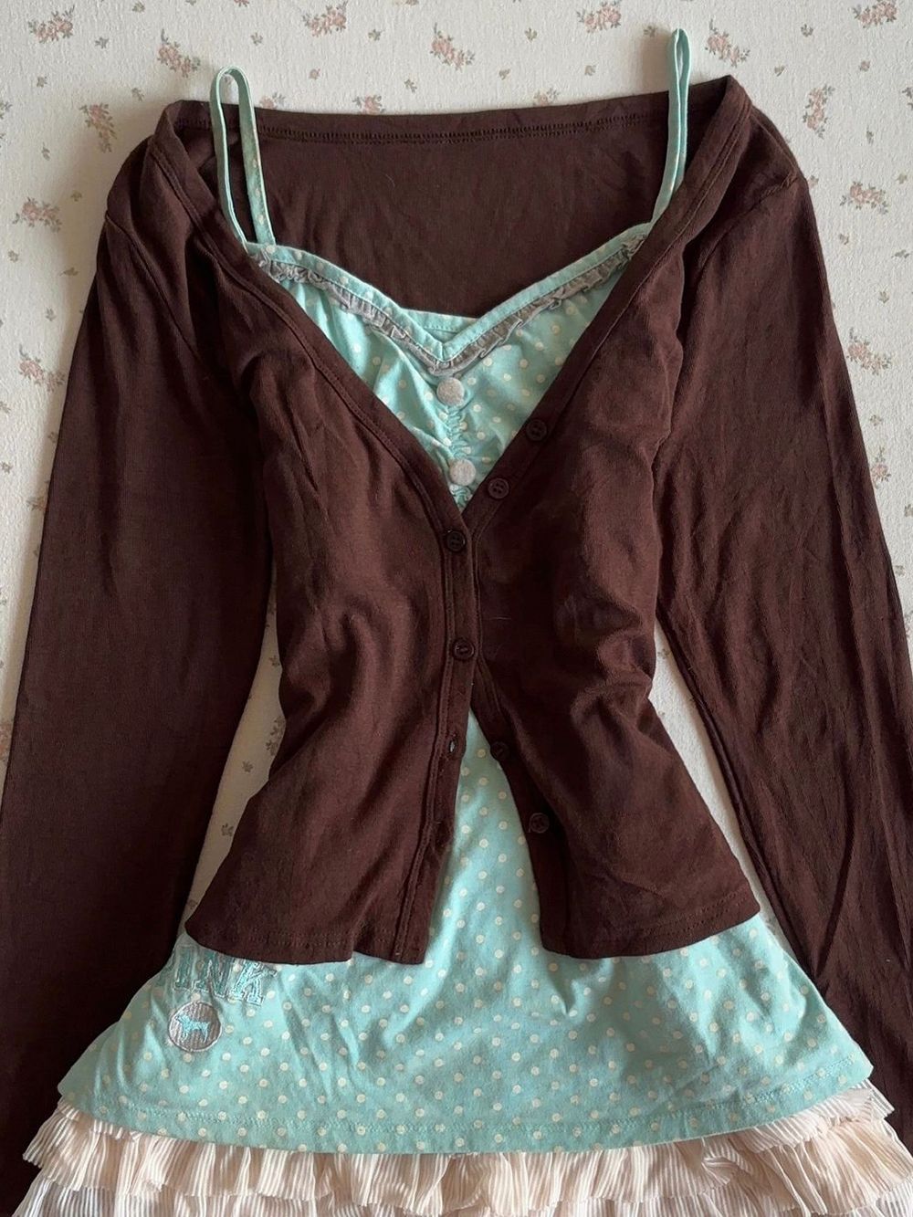 ชุดเดรสวินเทจ Y2K สไตล์ Coquet - Elastic Lace Trim บทวิจารณ์และราคา