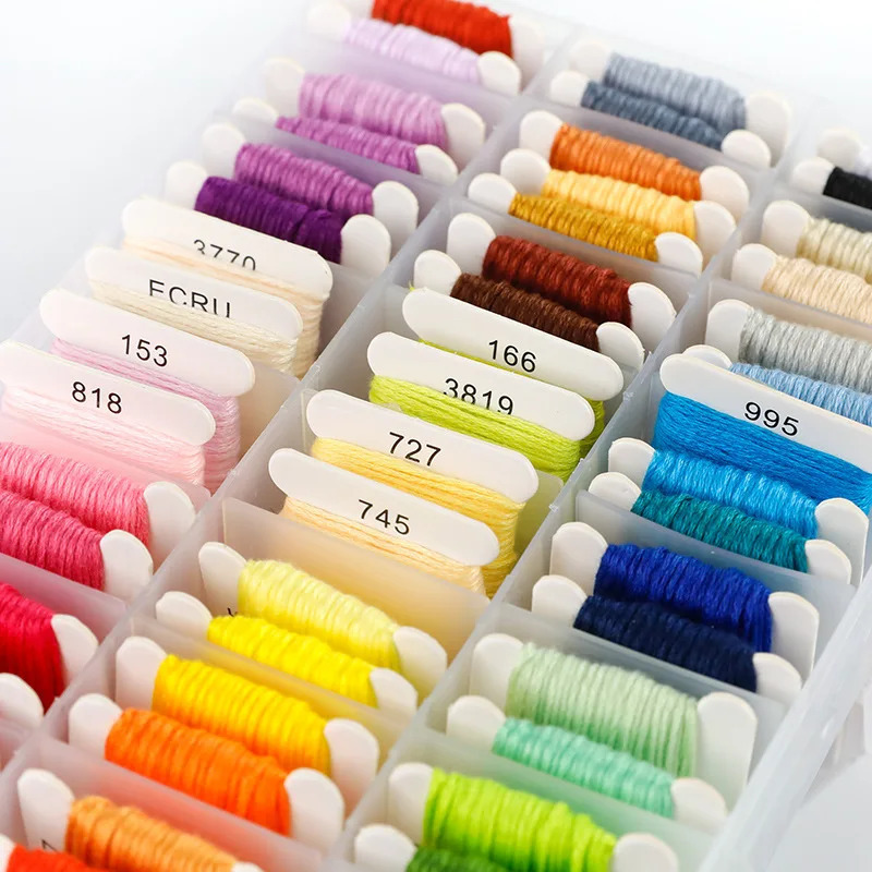 ชุดด้ายปักผ้าฝ้าย 100% พร้อมกล - Embroidery Craft บทวิจารณ์และราคา
